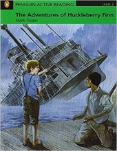 خرید کتاب پنگوئن اکتیو ریدینگ ماجراجویی های هاکلبری فینPenguin Active Reading Level 3:The Adventures of Huckleberry Finn + CD