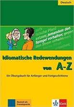 کتاب آلمانی Idiomatische Redewendungen von A - Z