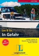 خرید کتاب آلمانی In Gefahr Stufe 2 Buch mit Audio-CD Leo & Co
