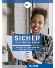خرید كتاب آلمانی زیشا Sicher in Alltag und Beruf! B1+ (Kurs- und Arbeitsbuch)