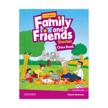 کتاب امریکن فمیلی اند فرندز Family and Friends starter (2nd) SB+WB وزیری