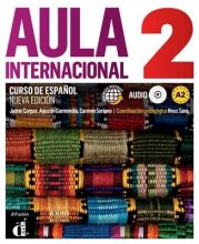 کتاب زبان اسپانیایی ائولا Aula internacional 2 Nueva edición – Livre de l’élève + CD