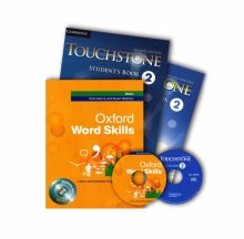 پک کتاب های تاچ استون 2 و ورد اسکیلز بیسیک Touchstone 2 + Oxford Word Skills Basic