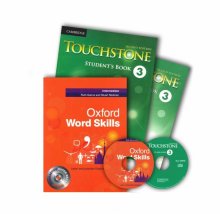 پک کتاب های تاچ استون 3 | آکسفورد ورد اسکیلز اینترمدیت Touchstone 3+Oxford Word Skills Intermediate