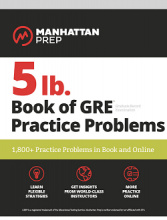 کتاب 5lb. Book of GRE Practice Problems: GRE Manhattan