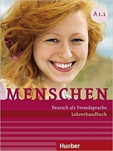 کتاب آلمانی معلم منشن (Menschen Lehrerhandbuch A1 (A1.1 & A1.2