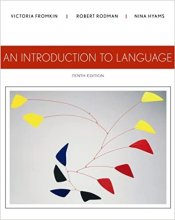 کتاب An Introduction to Language 10th Edition