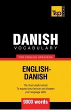 کتاب Danish vocabulary for English speakers 9000 words