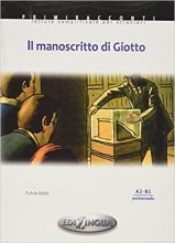کتاب زبان داستان ایتالیایی Il Manoscritto DI Giotto +cd