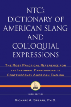 کتاب NTC's dictionary of American slang and colloquial expressions