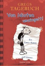 کتاب داستان آلمانی Gregs Tagebuch 1 Von Idioten umzingelt
