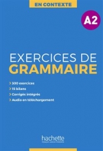 کتاب En Contexte - Exercices de grammaire A2 + CD + corrigés