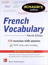 کتاب Schaums Outline of French Vocabulary