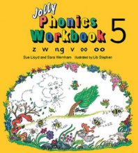 کتاب جولی فونیس ورک بوک 5 Jolly Phonics Workbook اثر پژمان فر-رنجبر