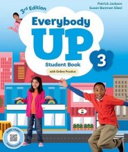 کتاب آموزشی انگلیسی اوری بادی آپ Everybody Up 3 3rd Edition