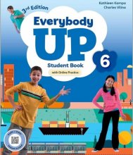 کتاب آموزشی انگلیسی اوری بادی آپ Everybody Up 6 3rd Edition