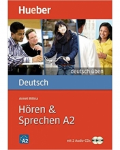 کتاب Deutsch Uben : Horen & Sprechen A2 + CD