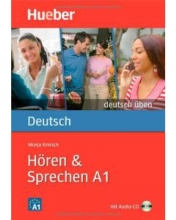 خرید کتاب آلمانی هوقن اند اشپقشن Deutsch Uben: Horen & Sprechen A1