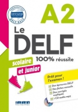کتاب فرانسه Le DELF scolaire et junior - 100% réussite A2