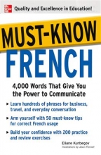 کتاب Must-Know French 4000 Essential Words For A Successful Vocabulary