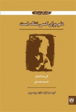 کتاب  دلم برای کسی تنگ است - اشعار برگزیده حمید مصدق فرانسه-فارسی