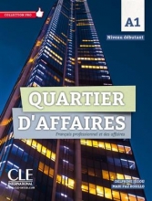 کتاب فرانسه  Quartier d'affaires - Niveau A1 - Livre + Cahier + DVD
