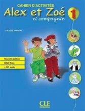 کتاب فرانسه Alex et Zoe Niveau 1 - Cahier d'activite