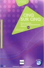 کتاب فرانسه CINQ SUR CINQ NIVEAU A2