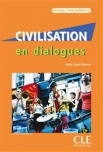 کتاب فرانسه Civilisation en dialogues intermediaire + CD